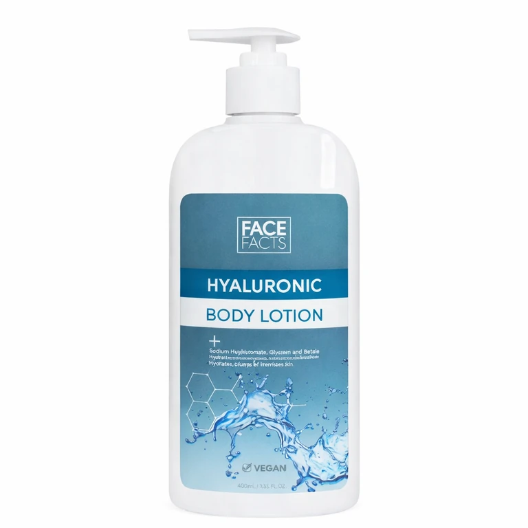 Face Facts Hyaluronic Body Lotion 400 ml (13.5 fl oz)